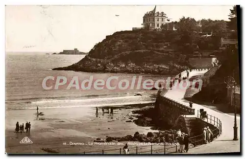 Cartes postales Dinard La Promenade Des Alli�s Et La Pointe Du Moulinet