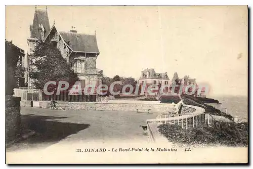 Cartes postales Dinard Le Rond Point De La Malouine