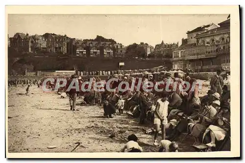 Cartes postales Dinard Scenes Et Jeux De Plage