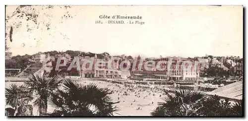 Cartes postales Dinard La Plage