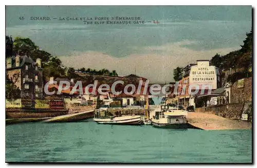 Cartes postales Dinard La Cale Et La Porte D'Emeraude