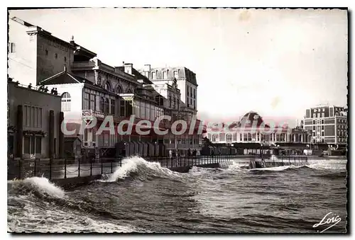 Cartes postales Dinard La Plage Par Tempete