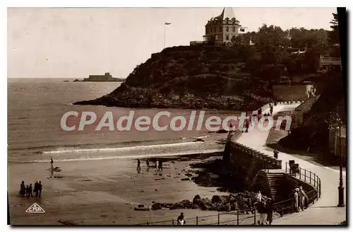 Ansichtskarte AK Dinard La Promenade Des Allies Et La Pointe Du Moulinet