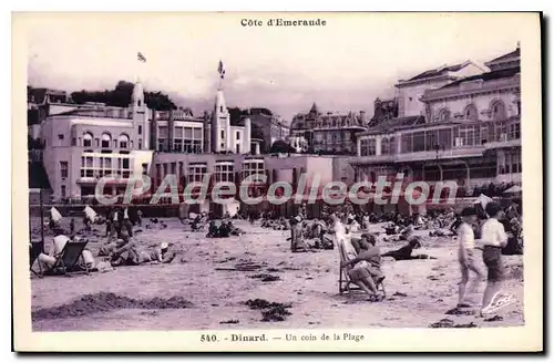 Cartes postales Dinard Un Coin De La Plage