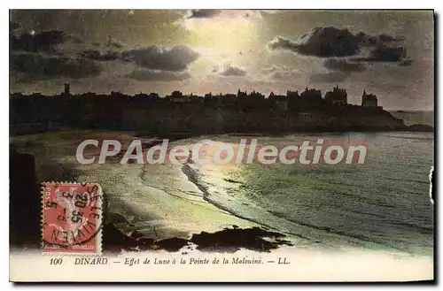 Cartes postales Dinard Effet De Lune A La Pointe De La Malouine