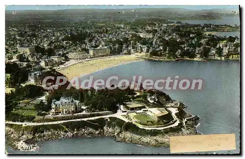 Ansichtskarte AK Dinard Pointe Du Moulinet Et La Plage Vue Aerienne