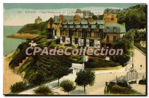 Cartes postales Dinard Les Terrasses Et La Pointe Du Moulinet