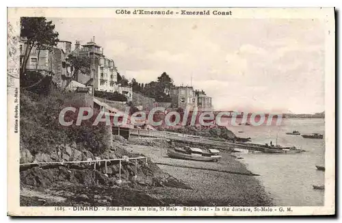 Cartes postales Dinard Bric A Brac Au Loin St Malo