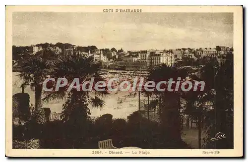 Cartes postales Dinard La Plage