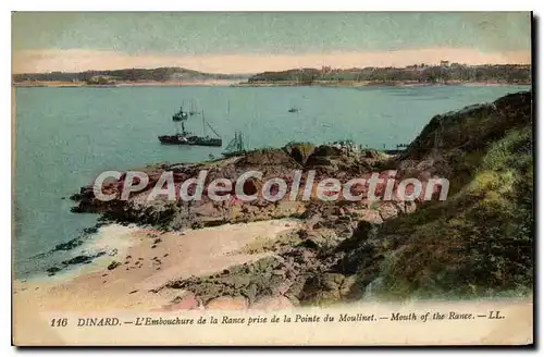 Cartes postales Dinard L'Embouchure De La Rance Prise De La Pointe Du Moulinet