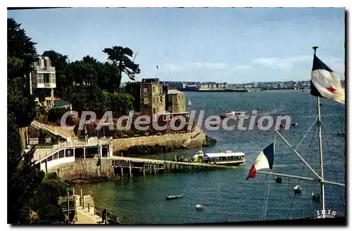 Cartes postales Dinard Embarcadere Des Vedettes Vertes