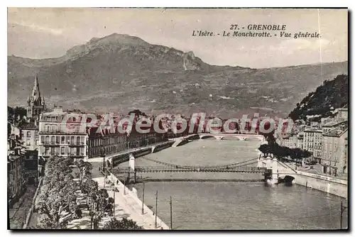 Cartes postales Grenoble Le Moucherotte Vue Generale