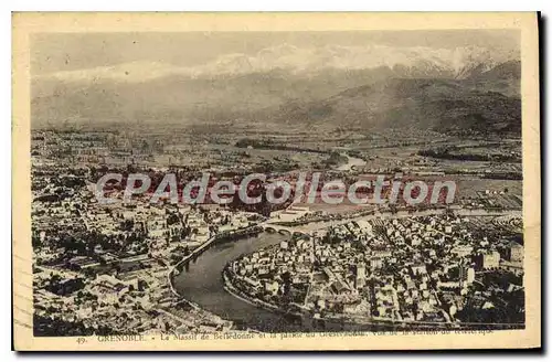 Cartes postales Grenoble Le Massif De Belledonne Et La Plaine du Gr�sivaudan