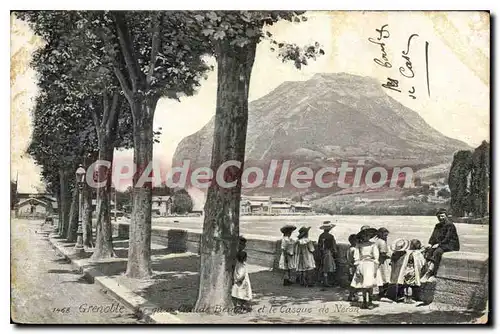 Cartes postales Grenoble Le quai Claude Bernard Et Le Casque De Neron