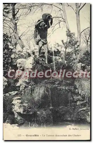 Cartes postales Grenoble Le Torrent Descendant Des Glaciers