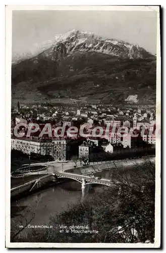 Cartes postales Grenoble Vue Generale Et Le Moucherotte