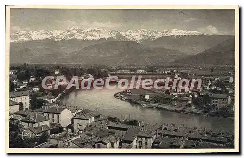 Cartes postales Grenoble Vue Generale Sur I'Isere Et Les Alpes