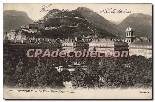 Cartes postales Grenoble La Place Victor Hugo