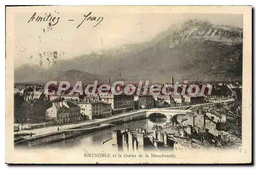 Cartes postales Grenoble Et La Chaine De La Moucherolle