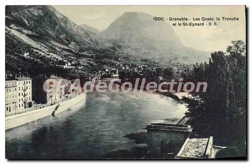 Cartes postales Grenoble Les Quais La Tronche Et Le St Eynard