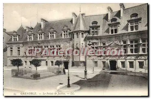 Cartes postales Grenoble Le Palais De Justice