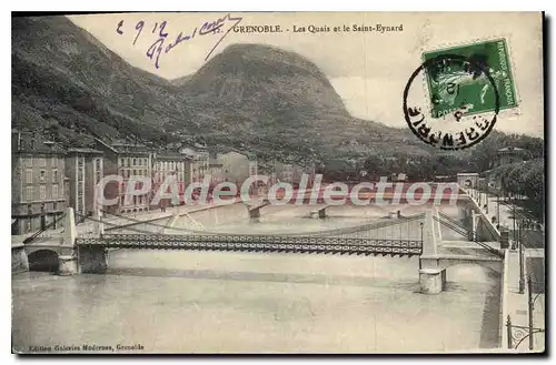 Cartes postales Grenoble Les Quais Et Le Saint Eynard