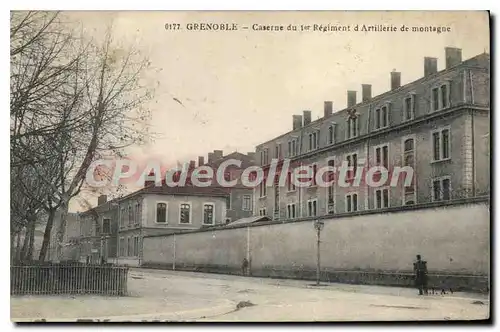 Ansichtskarte AK Grenoble Caserne Du 1er Regiment D'Artillerie De Montagne