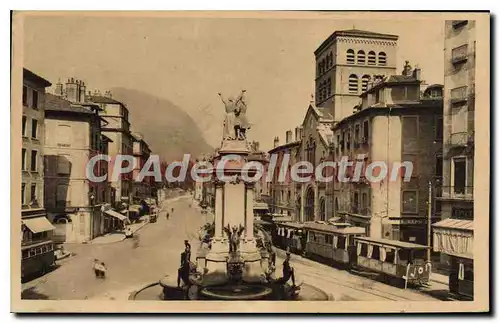 Cartes postales Grenoble Place Notre Dame