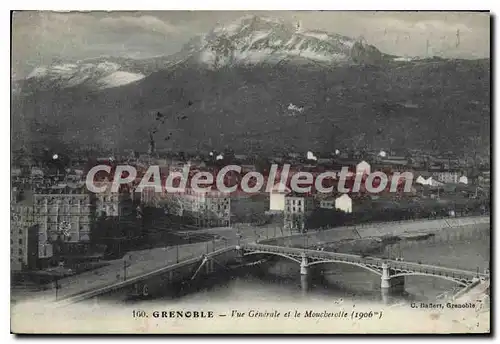 Cartes postales Grenoble Vue Generale Et Le Moucherotte