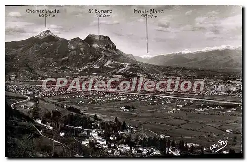 Ansichtskarte AK Grenoble vue panoramique