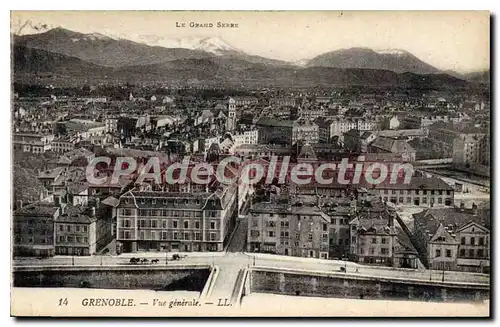 Cartes postales Genoble Vue Generale