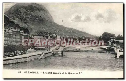 Cartes postales Grenoble Le Saint Eynard Et Les Quais