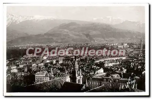 Ansichtskarte AK Grenoble Vue Generale Au Fond Champrousse Et Le Taillefer