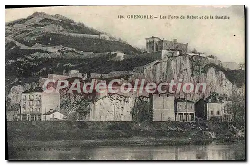 Cartes postales Grenoble Les Forts De Rabot Et De La bastille