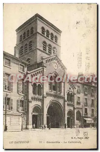 Cartes postales Grenoble La Cathedrale