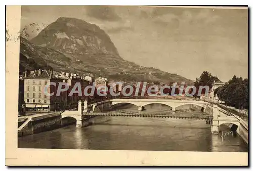 Cartes postales Grenoble Vue Generale Sur Les Quais la Tronche