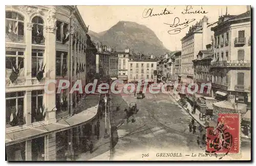 Cartes postales Grenoble La Place Grenette