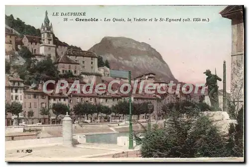 Ansichtskarte AK Grenoble Les Quais La Vedette Et Le St Eynard