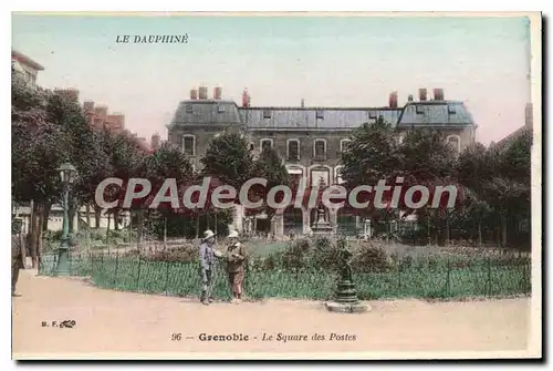 Cartes postales Grenoble Le Square Des Postes