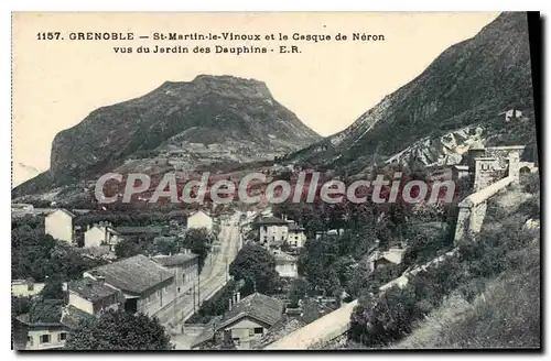 Cartes postales Grenoble St Martin Le Vinoux Et Le Casque De Neron