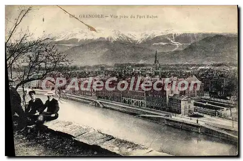 Cartes postales Grenoble Vue Prise Du Fort Rabot