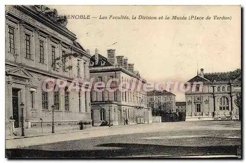 Cartes postales Grenoble Les Facultes La Division Et Le Musee