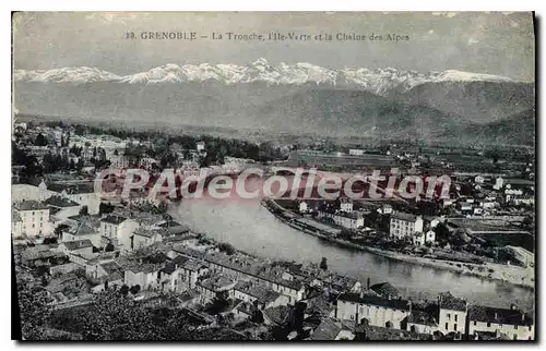 Cartes postales Grenoble La Tronche I'ile Verte