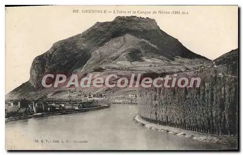 Cartes postales Grenoble L'Isere Et Le Casque De Neron