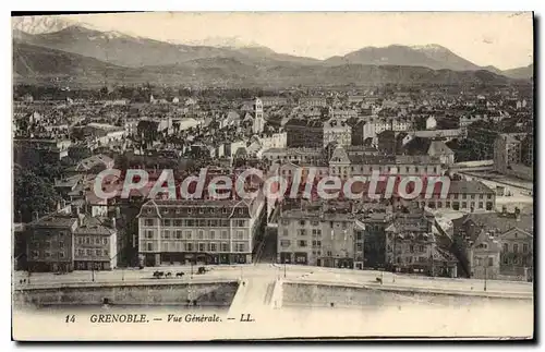 Cartes postales Grenoble Vue Generale