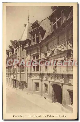 Cartes postales Grenoble La Facade Du Palais De Justice