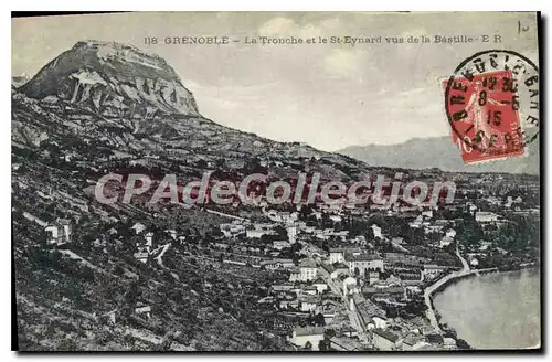 Cartes postales Grenoble La Tronche Et Le St Eynard Vus De La Bastille