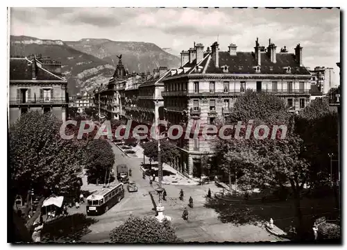 Ansichtskarte AK Grenoble Carrefour Avenue Alsace Lorraine et Cours Jean Jaures