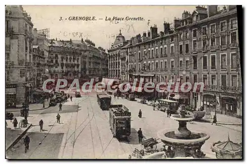 Cartes postales Grenoble Le Place Grenette