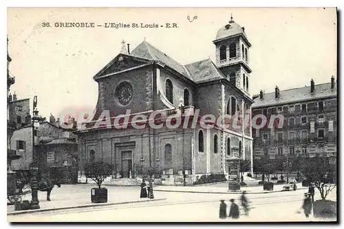 Cartes postales Grenoble L'Eglise St Louis